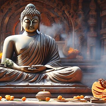 Artwork thumbnail, Buddha Meditation 1 by McMuggles
