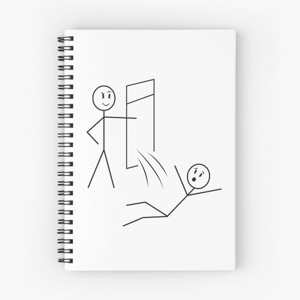 Item preview, Stick figure window accident designed and sold by Cyrenaica 1949.