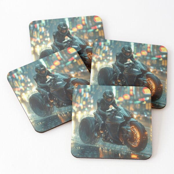 Item preview, Midnight Courier in the Metropolis designed and sold by palmyst.