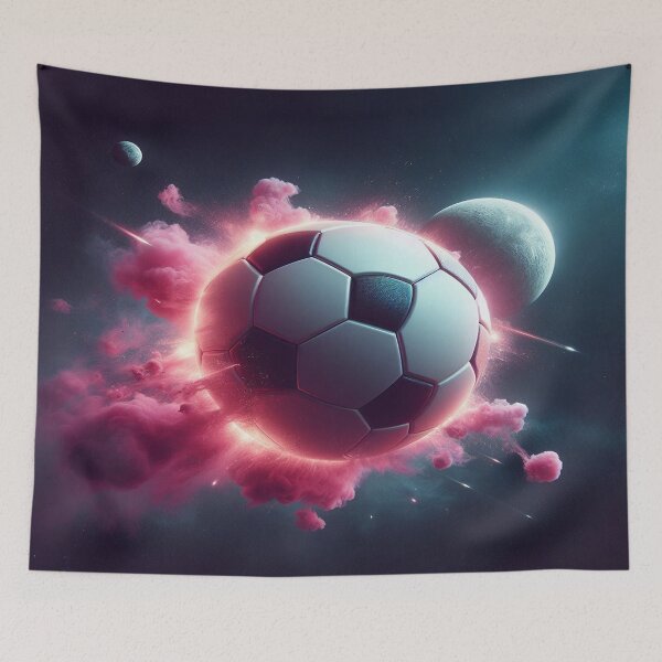 Item preview, Planet explosion with football: A rare and spectacular spectacle in the universe designed and sold by FotoworldEdel.