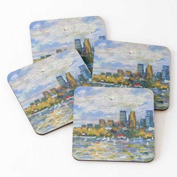 Item preview, City of Lakes, Bde Maka Ska, Minneapolis Skyline designed and sold by RothOils.