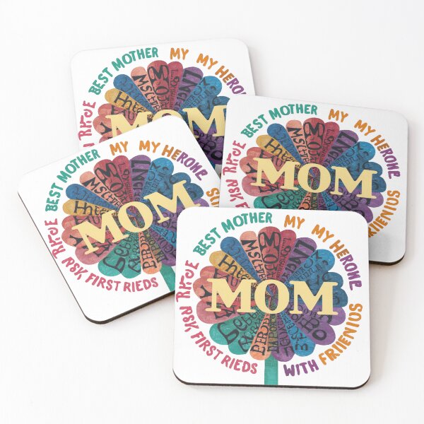 Item preview, #Mother, My Mom, My Mom is Heroine, My First Friends - With Love Design designed and sold by Colorful-Garden.
