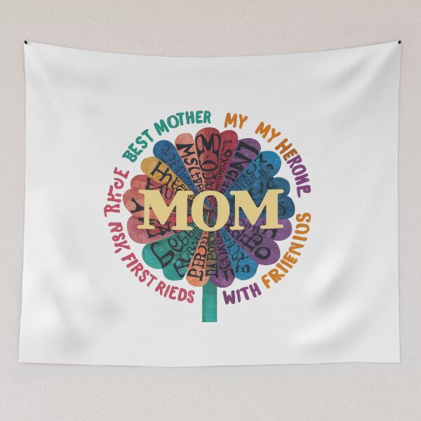 Item preview, #Mother, My Mom, My Mom is Heroine, My First Friends - With Love Design designed and sold by Colorful-Garden.