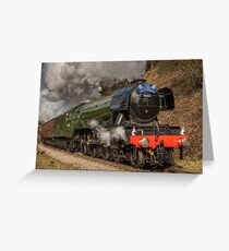 The Flying Scotsman Greeting Card