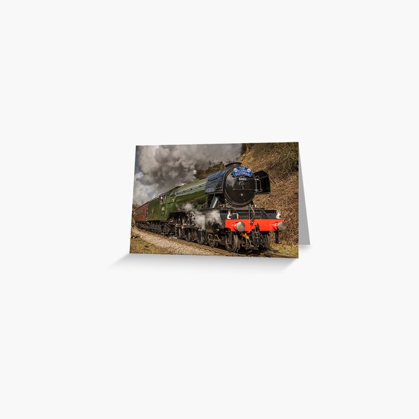 The Flying Scotsman Greeting Card