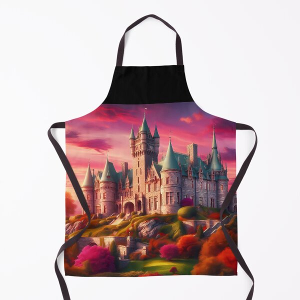 Item preview, Old Castle Whispers of the Pink Horizon designed and sold by EmeraldeaArt.