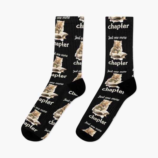 Item preview, Just one more chapter one more cat funny gifts for bookworms book lovers designed and sold by MalwaLand.