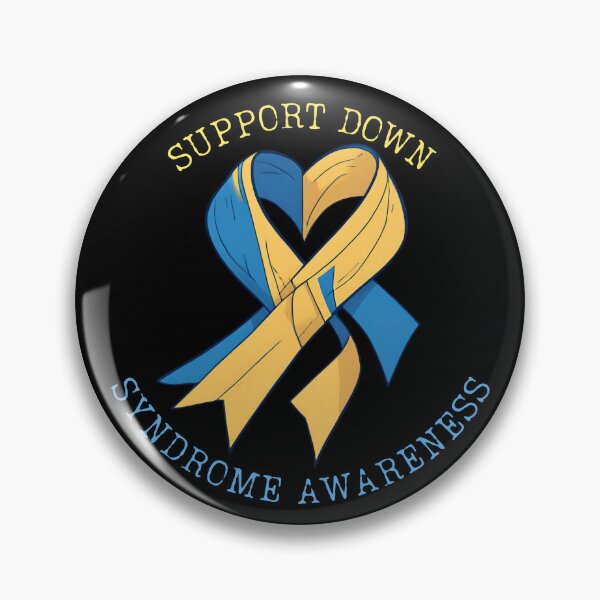 Item preview, Inclusive Love Down Syndrome Awareness Ribbon designed and sold by ChicTrendz.