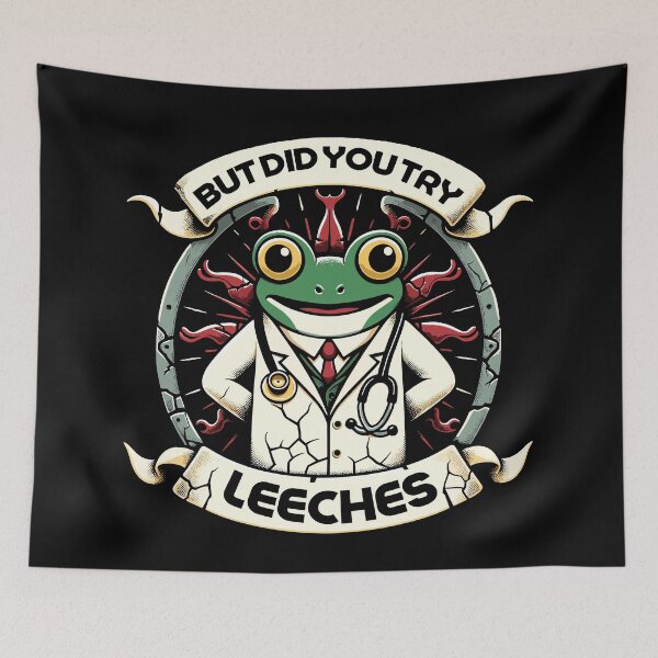 Item preview, But did you try leeches ? Plague doctor-frog  designed and sold by toobel.