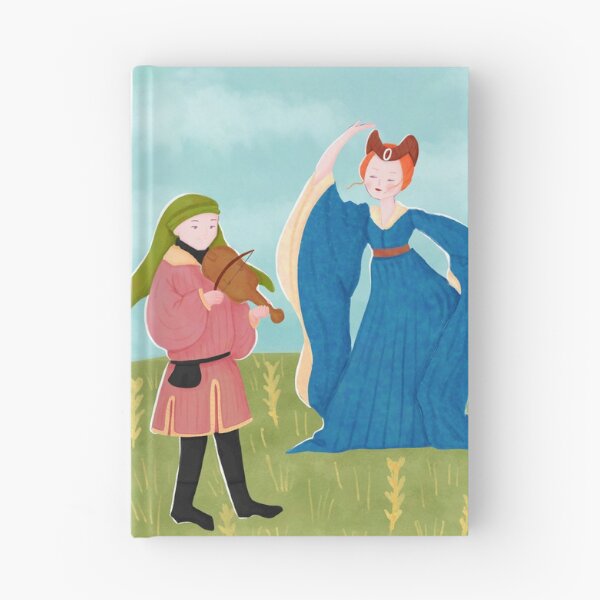 Item preview, Vintage Fantasy inspired Medieval Scene Illustration designed and sold by MariOyama.