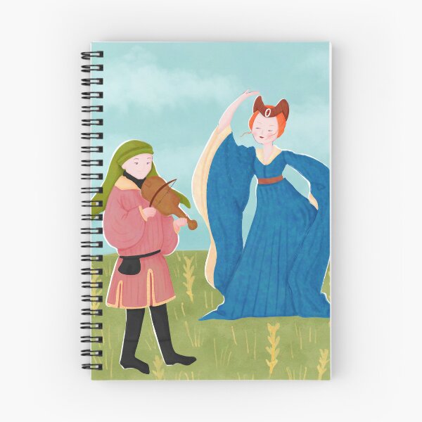 Item preview, Vintage Fantasy inspired Medieval Scene Illustration designed and sold by MariOyama.