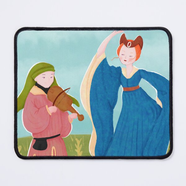 Item preview, Vintage Fantasy inspired Medieval Scene Illustration designed and sold by MariOyama.