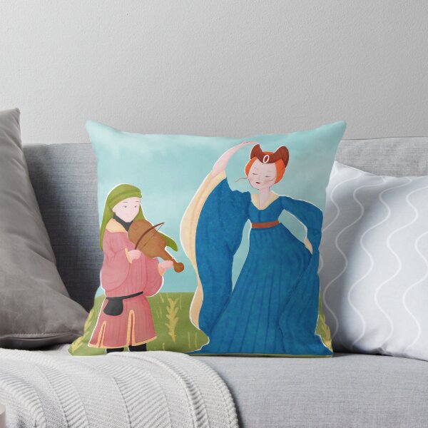 Item preview, Vintage Fantasy inspired Medieval Scene Illustration designed and sold by MariOyama.