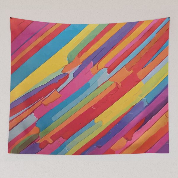 Item preview, Colorful lines designed and sold by Kasa Content.