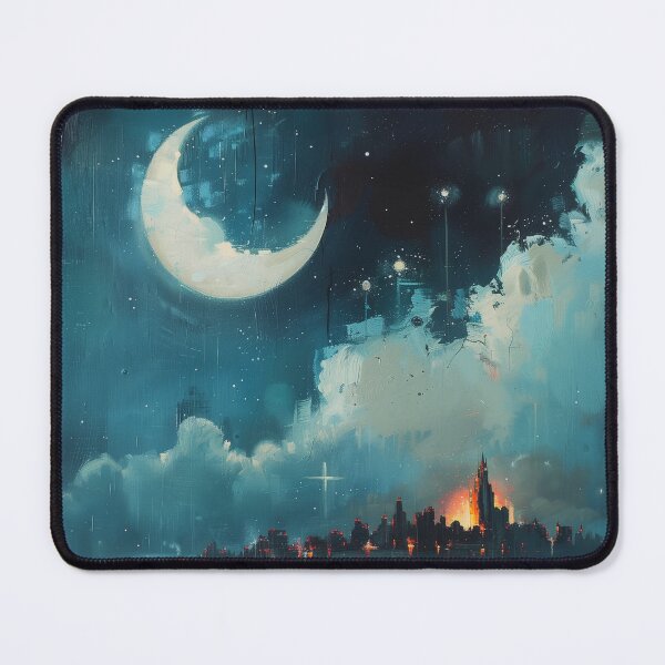 Item preview, Moonlit Cityscape designed and sold by MNSY.
