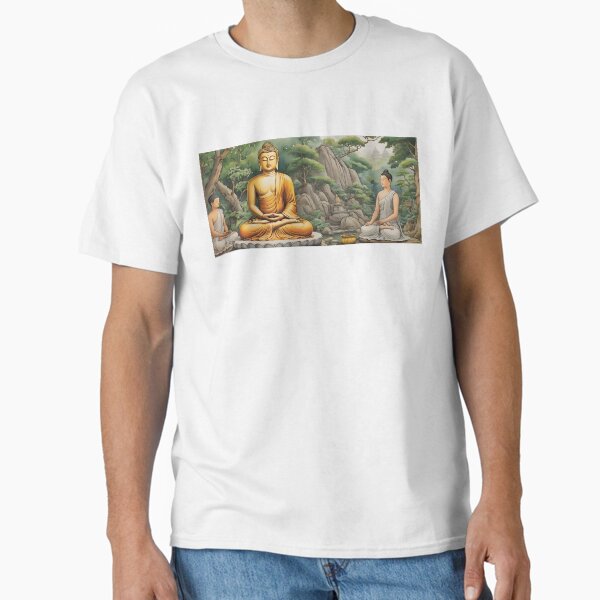 Buddha Mediatation 3 Classic T-Shirt