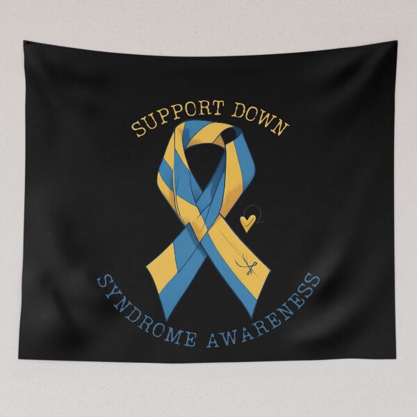 Item preview, Inclusion Ribbon Down Syndrome Awareness Love Symbol designed and sold by ChicTrendz.