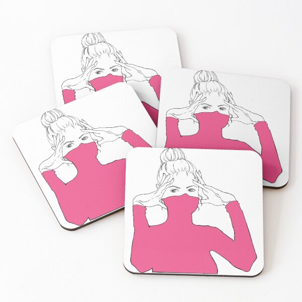 Item preview, digital illustration - pink girl designed and sold by artelleDesign.