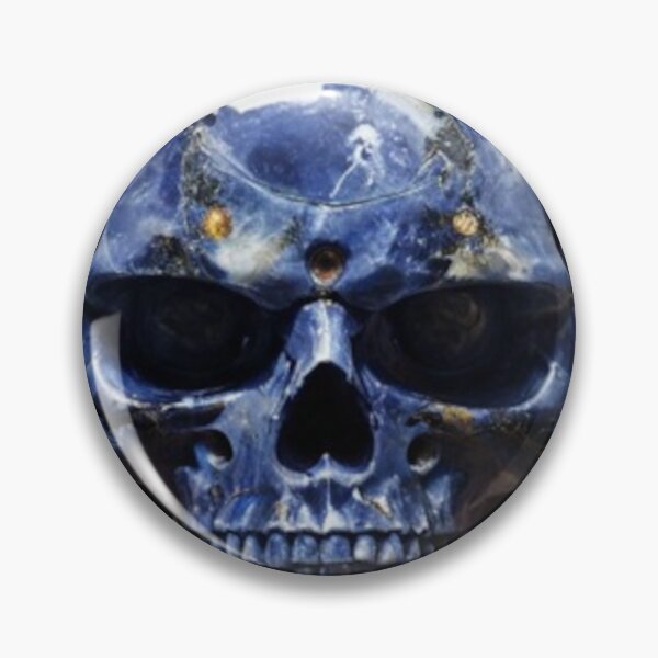 Item preview, Crystal Skull (Sodalite) designed and sold by Zendragon-Store.