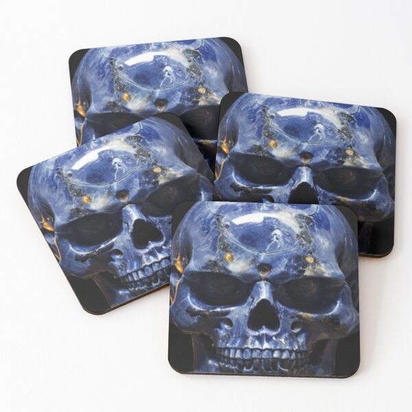 Item preview, Crystal Skull (Sodalite) designed and sold by Zendragon-Store.