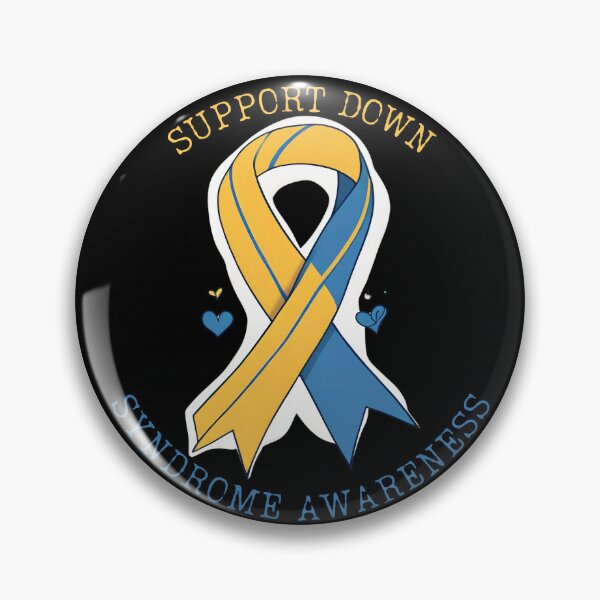 Item preview, Inclusive Down Syndrome Awareness Ribbon Design designed and sold by ChicTrendz.