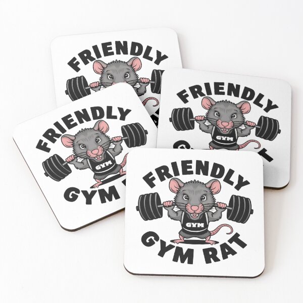 Item preview, Positivity: Friendly Gym Rat designed and sold by Stock-Wave.