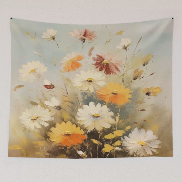 Item preview, White and Orange Flowers designed and sold by r-tranquility.