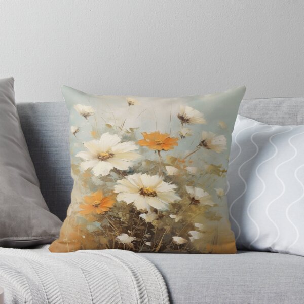 Item preview, White and Orange Flowers designed and sold by r-tranquility.