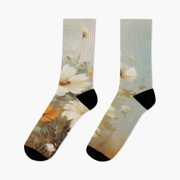 Item preview, White and Orange Flowers designed and sold by r-tranquility.