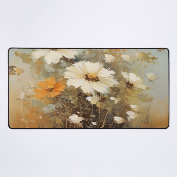 Item preview, White and Orange Flowers designed and sold by r-tranquility.