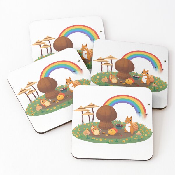 Item preview, Cute Sinaps Making a Picnic in the Rainbow designed and sold by omerfdln34.