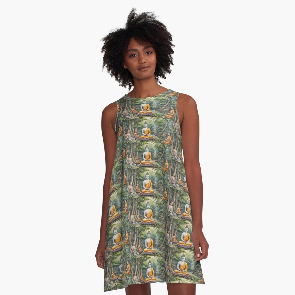Item preview, A-Line Dress designed and sold by McMuggles.