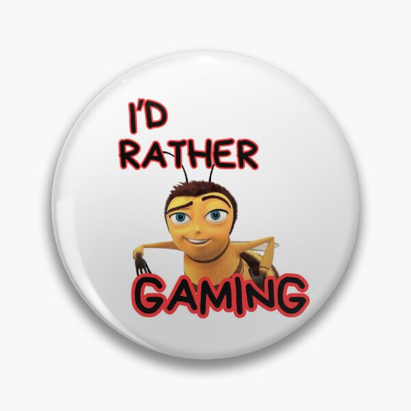 Item preview, I'd Rather BEE Gaming designed and sold by Logzbythefire.