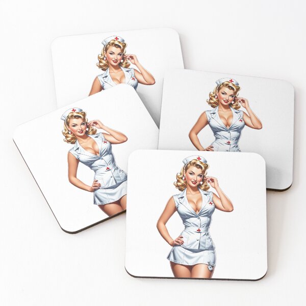Item preview, Sexy Pinup Nurse designed and sold by Bunmigraphics .