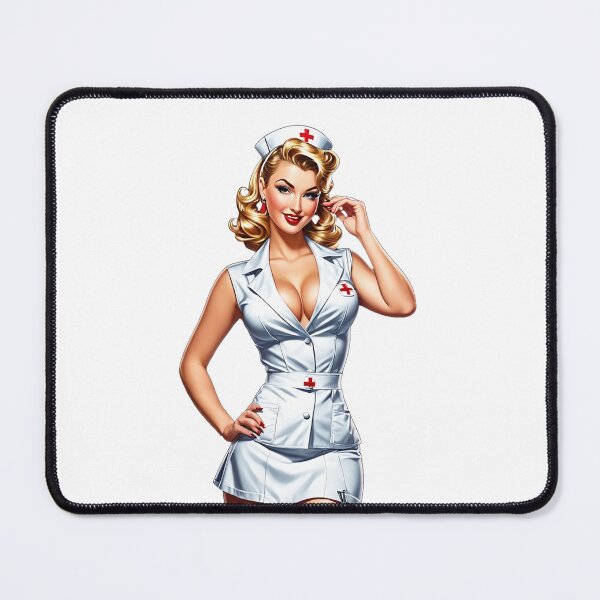 Item preview, Sexy Pinup Nurse designed and sold by Bunmigraphics .