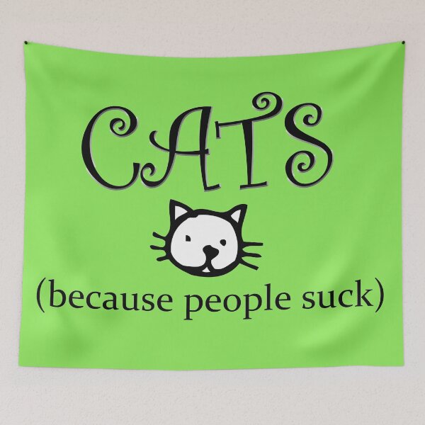 Item preview, Cats, because people suck designed and sold by Frankie Cat Photography.