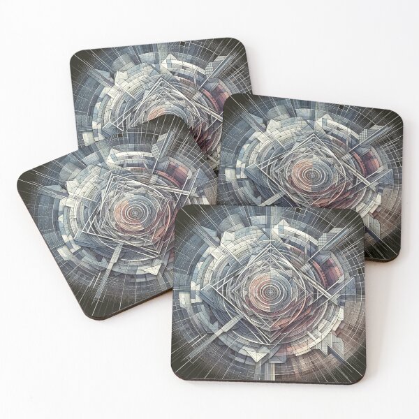 Item preview, Architectural Vortex in Hues designed and sold by FarBeyound.