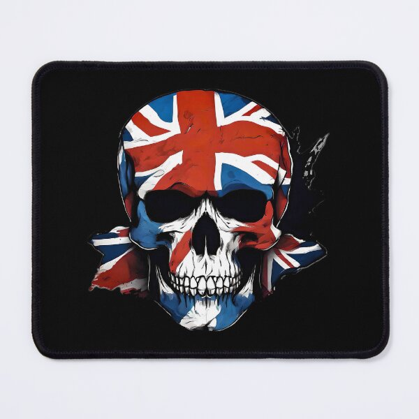 Item preview, Union Jack Skull designed and sold by Zenvo.