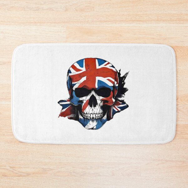 Item preview, Union Jack Skull designed and sold by Zenvo.