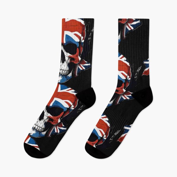 Item preview, Union Jack Skull designed and sold by Zenvo.