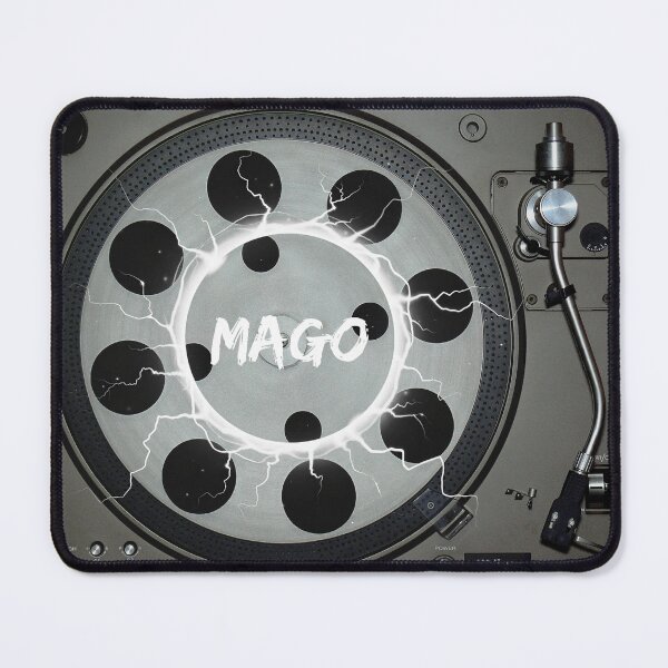 Item preview, Mago turntable logo designed and sold by M4G0.