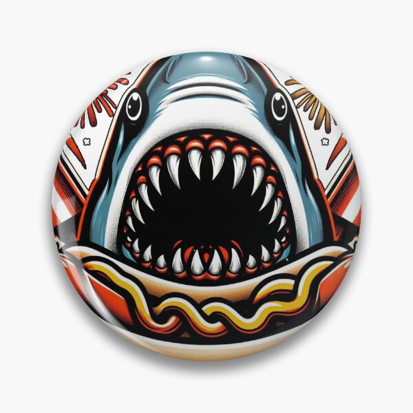 Item preview, Jaws 4th of July designed and sold by ChunkByChunk.