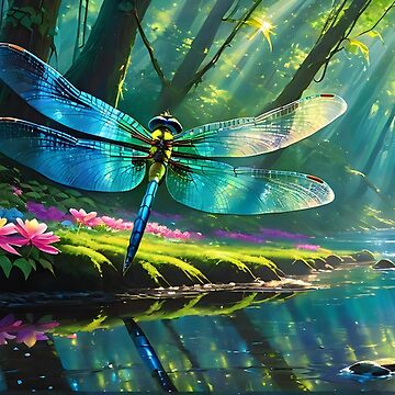 Artwork thumbnail, Copy of Majestic Dragonfly Scene 3 by McMuggles