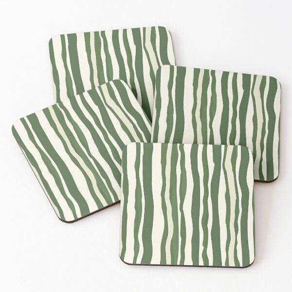 Item preview, Stylized Green Waves designed and sold by Digital-Lys.