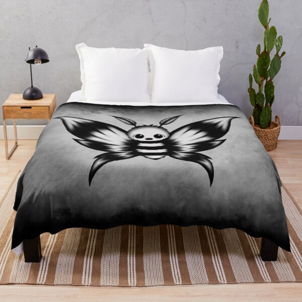Item preview, cute dark moth designed and sold by Pezi-Creation.