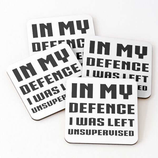 Item preview, in my defence i was left unsupervised designed and sold by 101univers.
