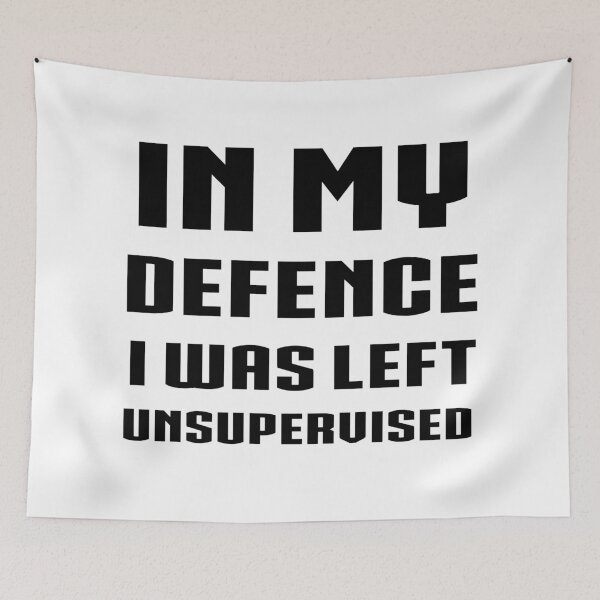 Item preview, in my defence i was left unsupervised designed and sold by 101univers.