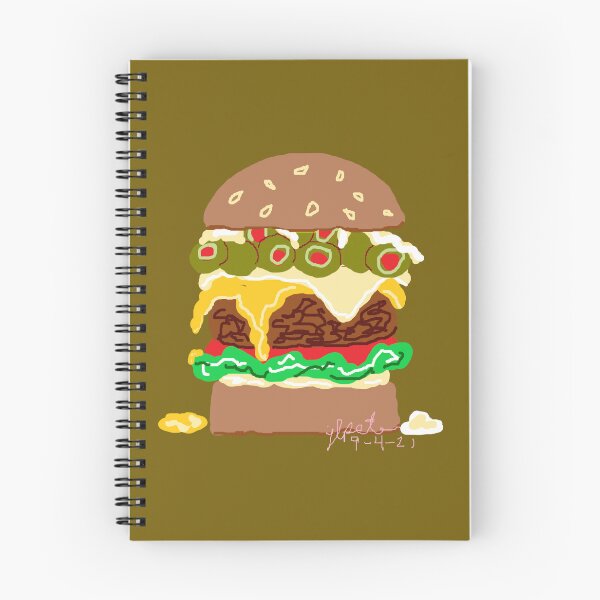 Item preview, Hamburguesa Michigan, también conocida como hamburguesa con queso y oliva designed and sold by JLPeterson65.