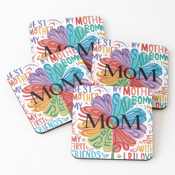 Item preview,  #Mother, My Mom, My Mom is Heroine, My First Friends - With Love Design designed and sold by Colorful-Garden.