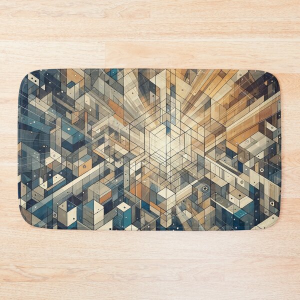 Item preview, Abstract Urban Labyrinth designed and sold by FarBeyound.